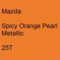 Preview: Mazda, Spicy Orange Pearl Metallic, 25T.